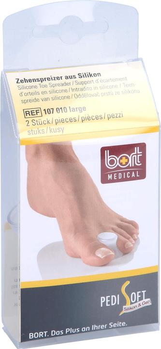 Actual product image Bort Medical Pedi Soft toe spreader silicone (Nail lutensil)