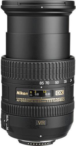 Produktbild Nikon AF-S VR DX 16-85mm f/3.5-5.6G ED - (EU) (Nikon DX, APS-C / DX)