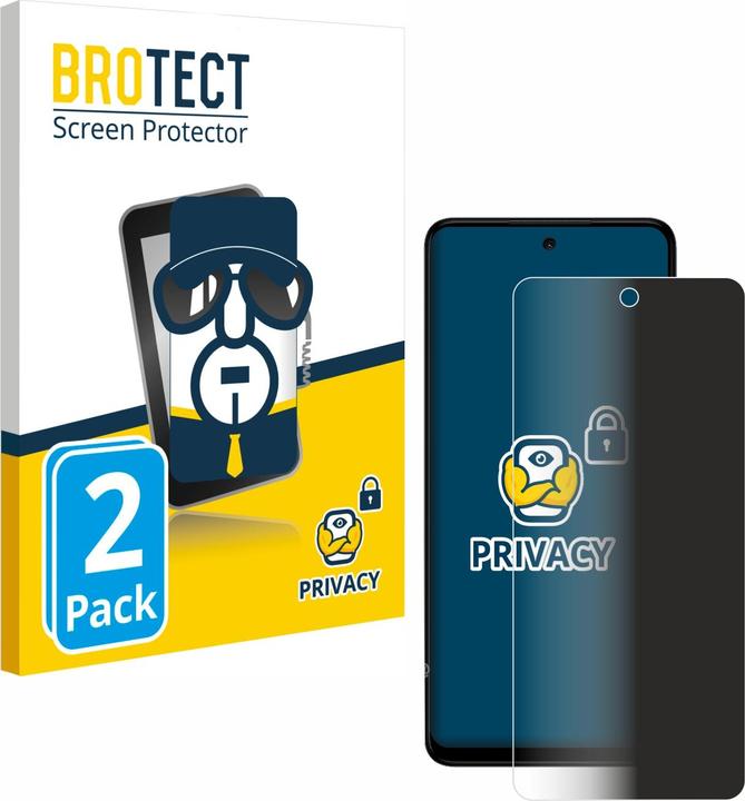 Actual product image BROTECT Anti-spy privacy film Blue light protection film (2 Piece, HMD Pulse)
