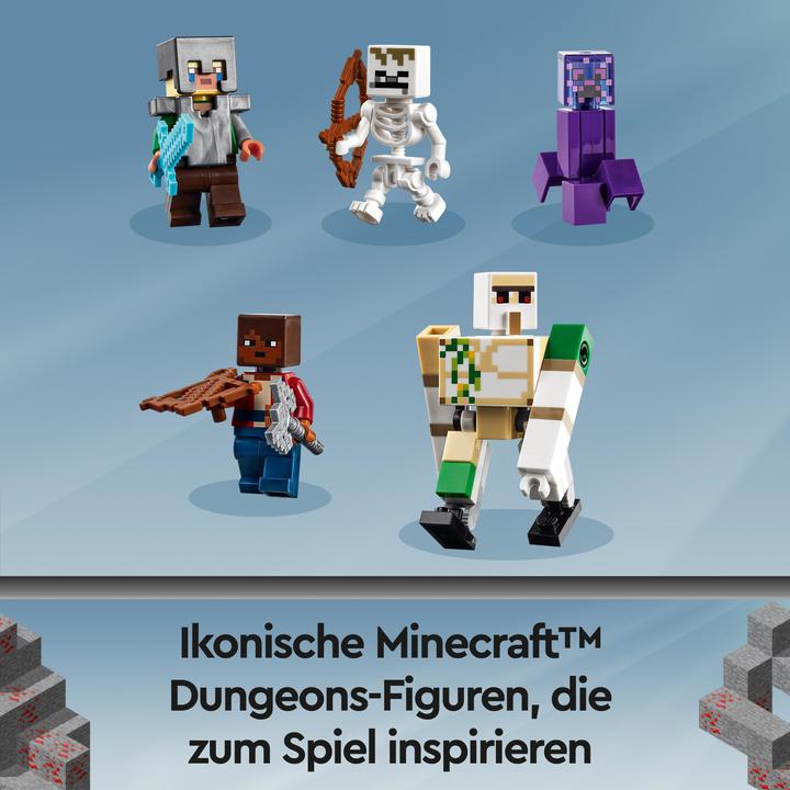 Actual product image LEGO Minecraft 21176 The Jungle Mayhem (21176, LEGO Minecraft)