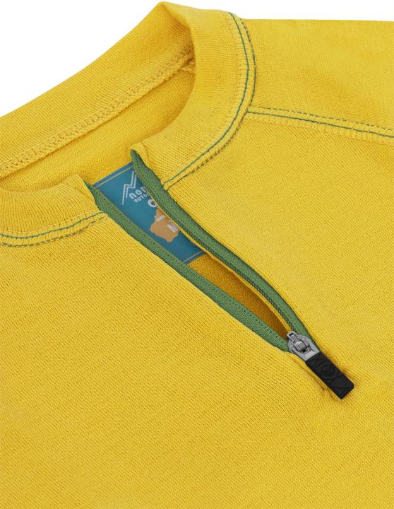Immagine prodotto Normani Kinder Merino Langarm mit 1/4 Zipper „Nyapari“ - 9545 (110, 116, 115 A)