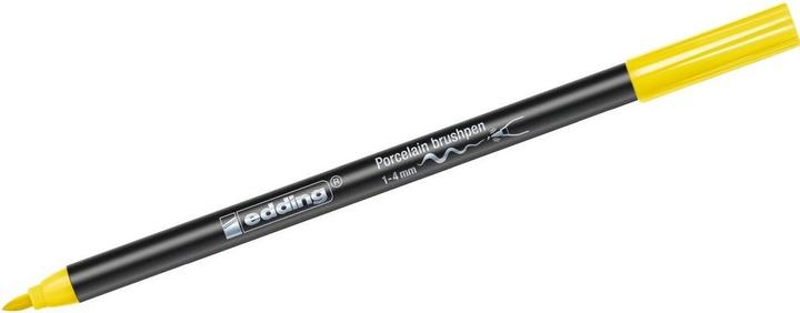 Actual product image Edding Porzellan Pinselstift (Yellow, 4 mm, 1 x)