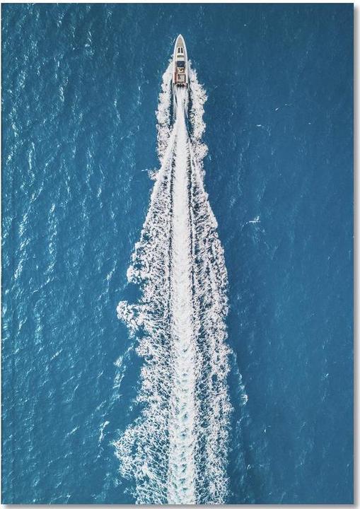 Actual product image Juniqe Rocket - Ocean, Lake & Seascape (A5, Lined)