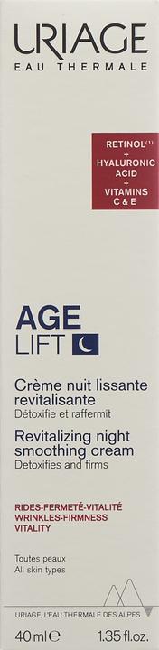 Image du produit Uriage Crème de nuit revitalisante Age Lift (40 ml, Crème de nuit)