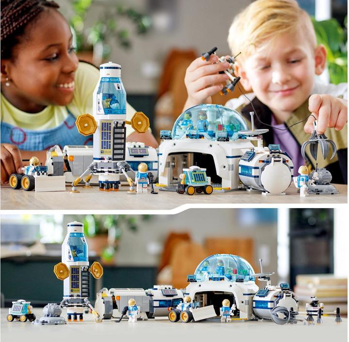 Productafbeelding LEGO Maanonderzoekbasis (60350, LEGO Stad)