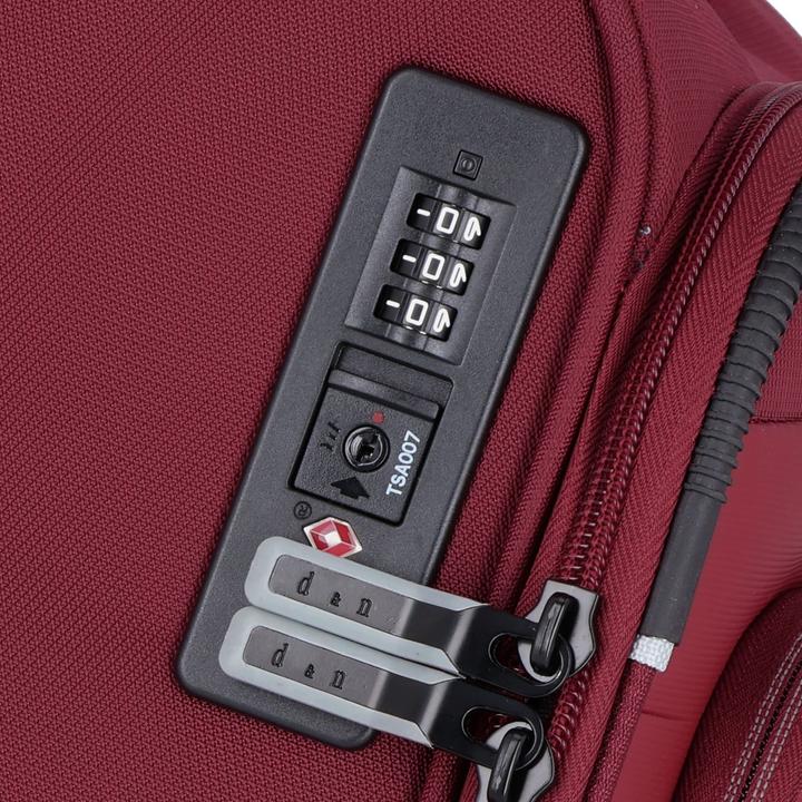 Immagine prodotto D&N Travel Line 9504 Carrello cabina a 4 ruote S 55 cm (35 l, Bagaglio a mano (fino a 50 litri))