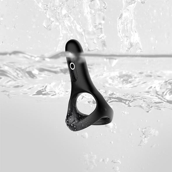 Produktbild Magic Motion Rise Cockring Black (3.70 cm)