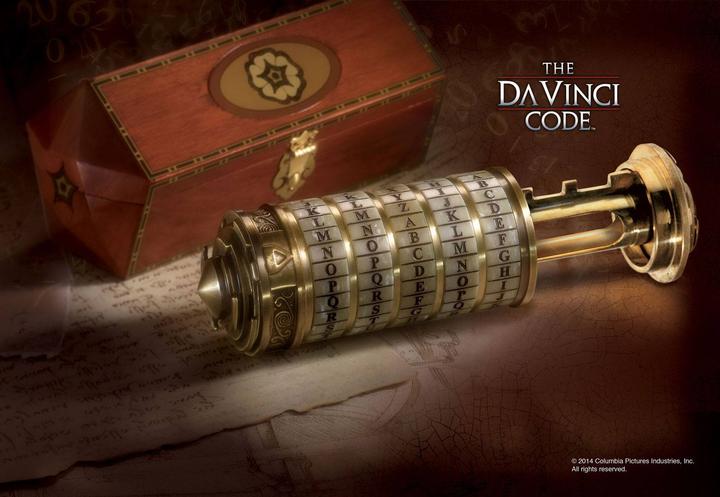 Noble Collection Da Vinci Code replica 1/1 cryptex