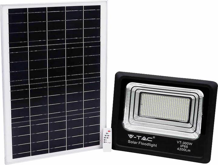 Produktbild V-TAC VT300W 50W Solarpanel LEDFlutlicht 6000K (4200 lm)