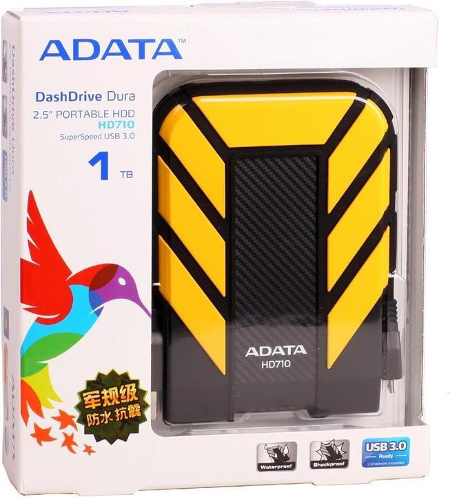 Image du produit Adata DashDrive Durable HD710 (1 To)