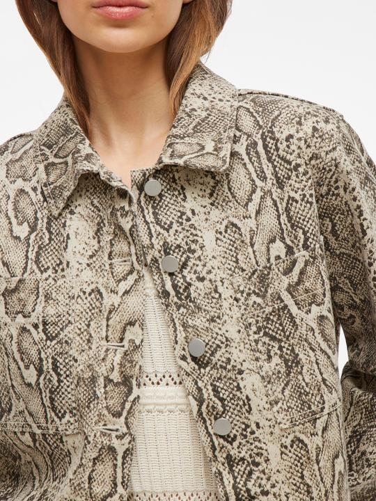 Actual product image Vila Schlangenprint Jeansjacke (36)