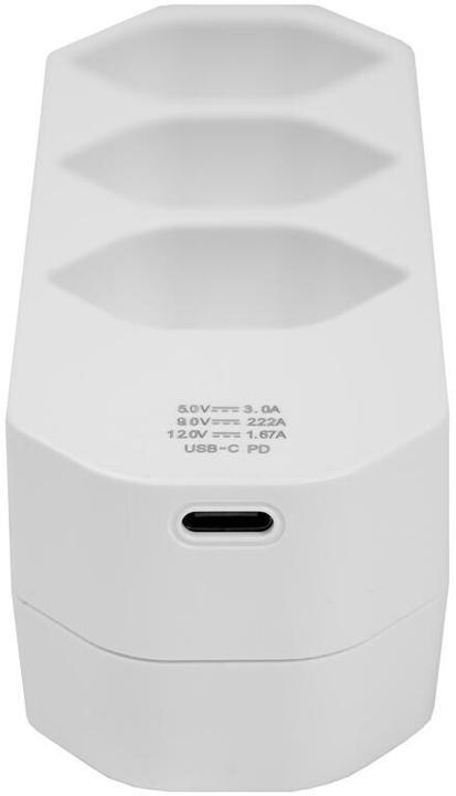 Actual product image Steffen Multiple adapter (Type 13, USB-C, 4 x)