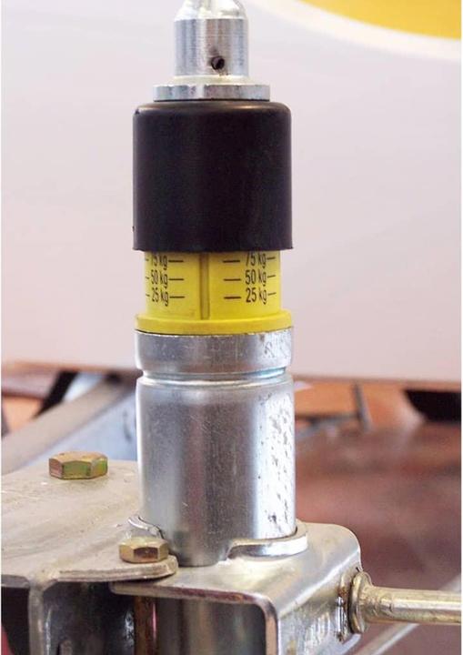 Image du produit ProPlus Roue jockey avec indicateur de charge d'appui