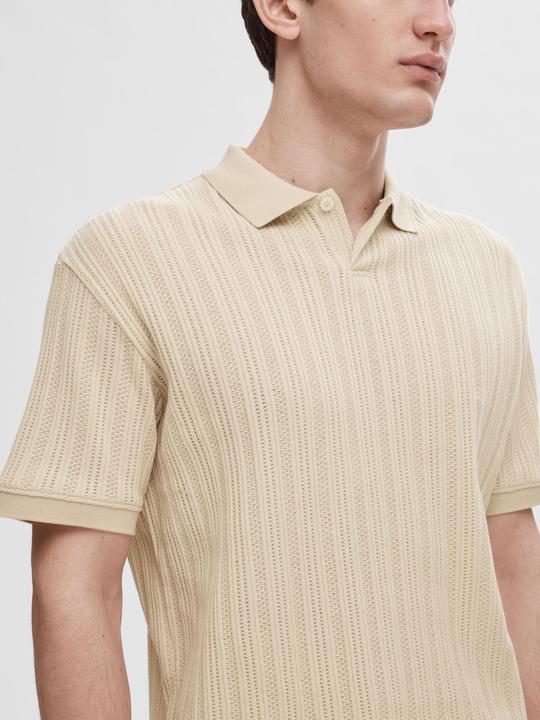 Image du produit Slhjaden Jacquard Ss Polo (L)