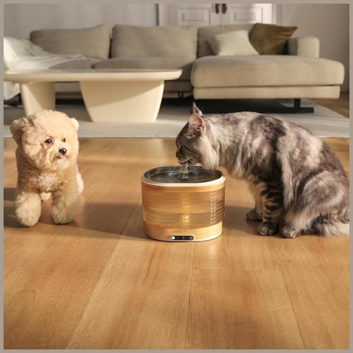 Produktbild NoName Rola Fountain – kabelloser Trinkbrunnen/Wasserspender mit Filter für Katzen