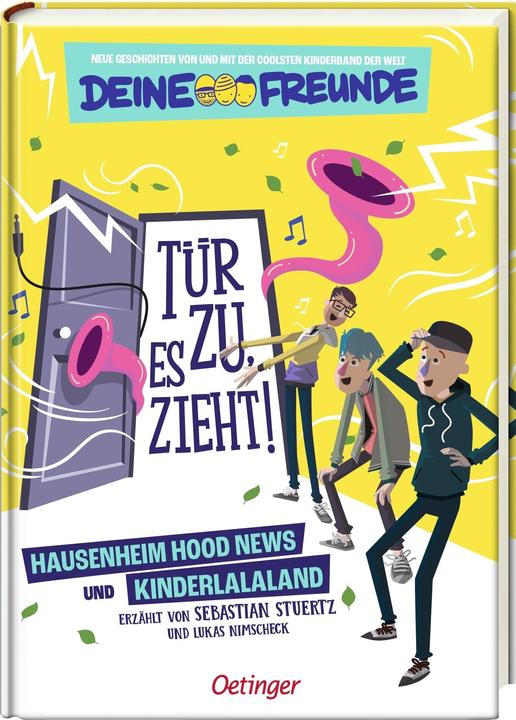 Image du produit Tür zu, es zieht! 1. Hausenheim Hood News und Kinderlalaland (Allemand, Sebastian Stuertz, Renato Klieger Gennari, Lukas Nimscheck, Vos amis, 2025)