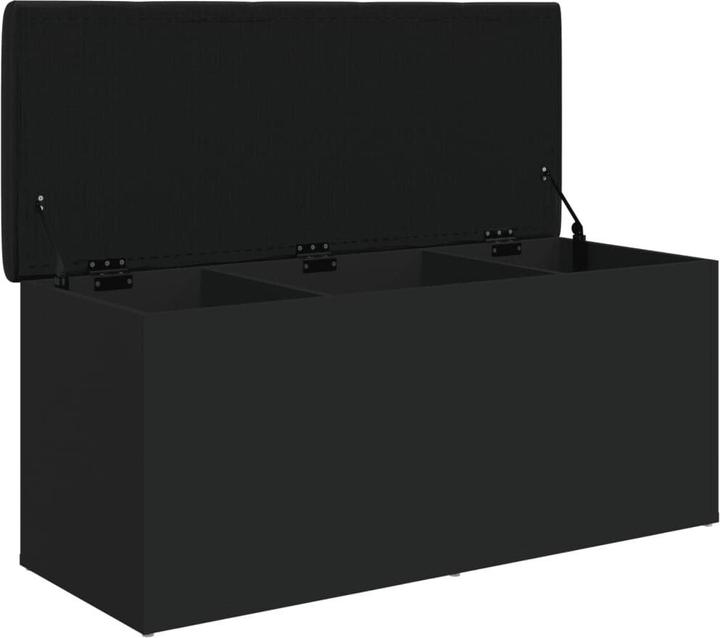 Produktbild VidaXL Sitzbank mit Stauraum Schwarz 102x42x45 cm (42 cm)