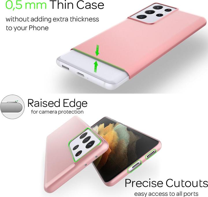 Image du produit Nalia Étui pour téléphone portable extra-fin (Samsung Galaxy S21 Ultra)