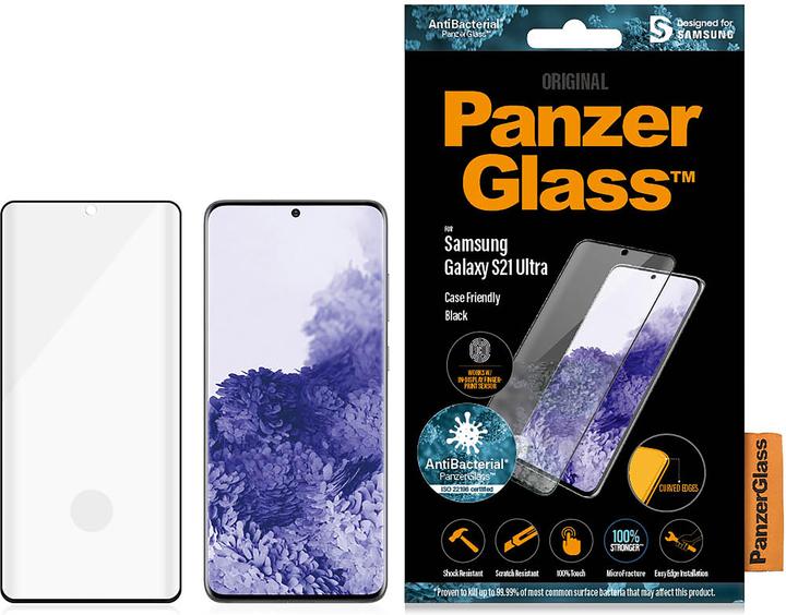 Immagine prodotto PanzerGlass Impronte digitali CaseFriendly (1 Pezzo/i, Samsung Galaxy S21 Ultra 5G)