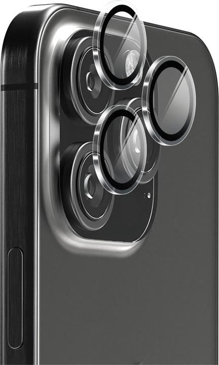 dbramante1928 eco-lens - iPhone 16 Pro/16 Pro Max - Clear, Apple, iPhone 16 Pro/16 Pro Max, Dust res (1 Piece, Apple iPhone 16 Pro, Apple iPhone 16 Pro Max)