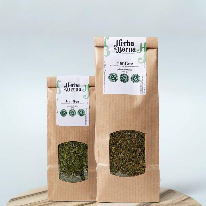 Image du produit Herba di Berna Thé au chanvre (50 g)