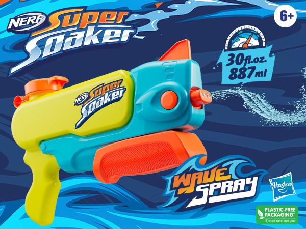 Actual product image Nerf Super Soaker Wave Spray Water Blaster