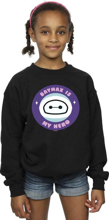 Produktbild Disney Big Hero 6 Baymax My Hero Pocket Sweatshirt Mädchen (152, 158)