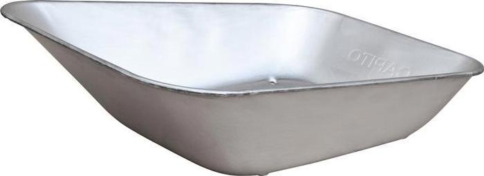 Actual product image Capito Wheelbarrow trough Praktica 85 & Carry 85 l galvanised