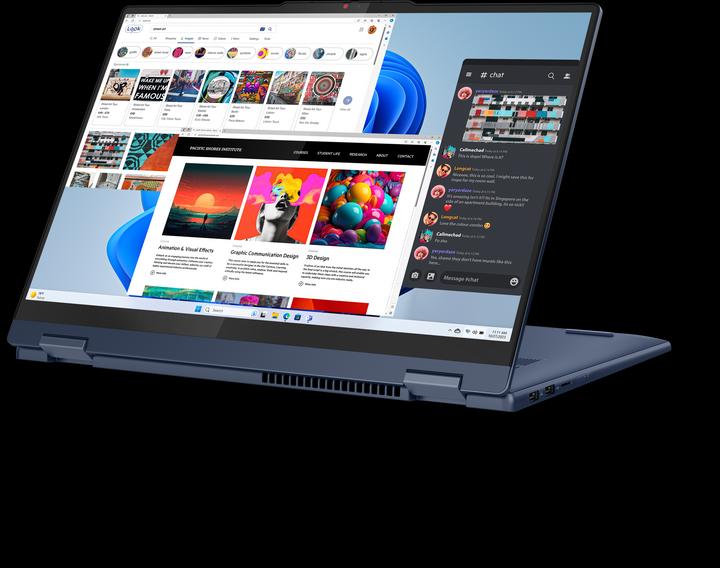 Actual product image Lenovo IdeaPad 5 2-in-1 (16", AMD Ryzen 5 8645HS, 16 GB, 512 GB, DE)
