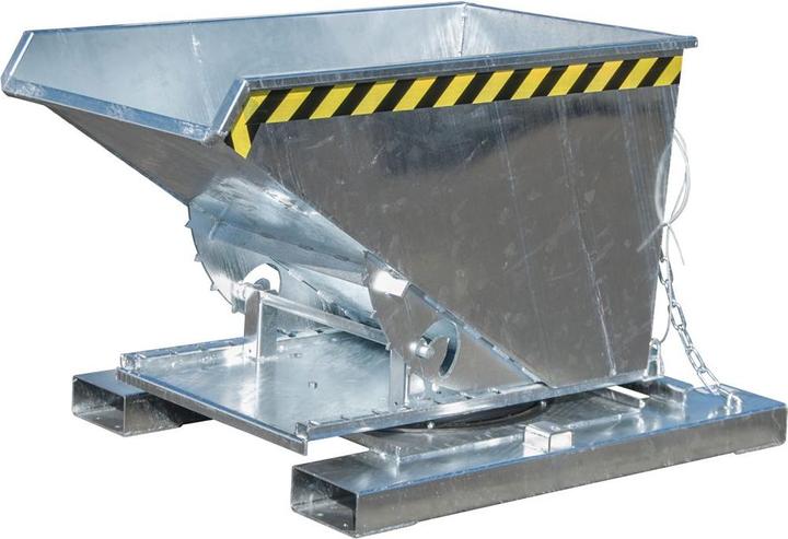 Image du produit Bauer Conteneur pour copeaux S3S, L x l x h 1455 x 1070 x 890 mm, galvanisé à chaud. (600 l)