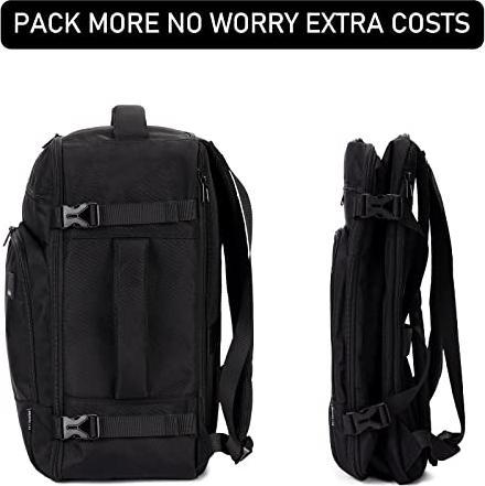 Produktbild Only-Bags.Store Rucksack 45 x 36 x 20 cm für Ryanair Flugzeug Reiserucksack Handgepäck Laptop Tagesrucksäcke PET