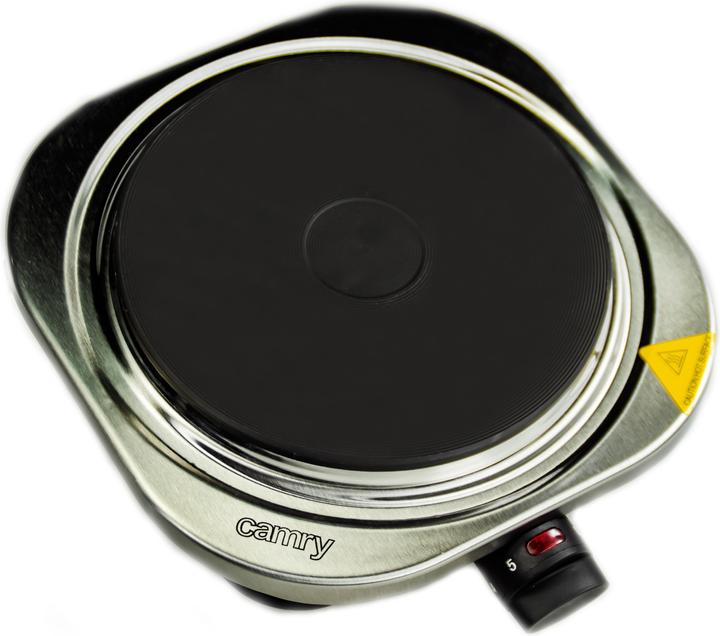 Immagine prodotto Camry CR 6511 Nero, Acciaio inox Piano di lavoro in ceramica 2 zone