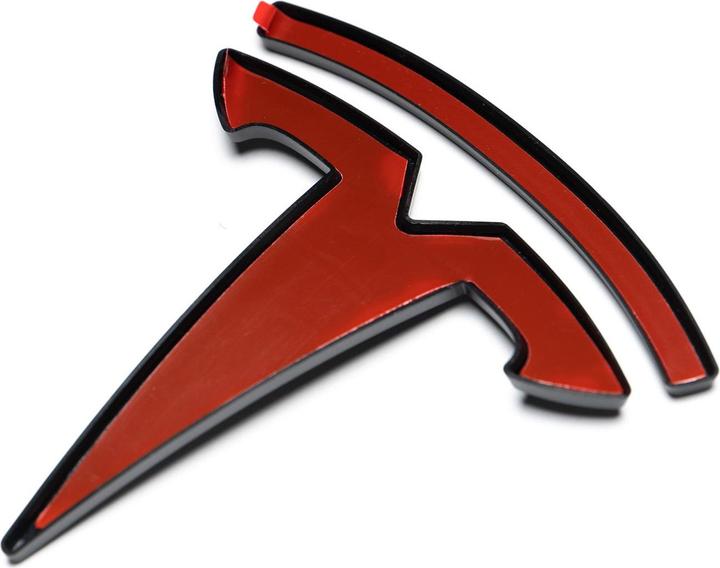Produktbild Made4EV Logo Emblem in Schwarz für das Tesla Model 3 Highland
