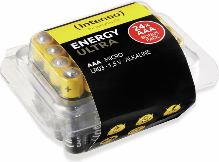Produktbild Intenso Energy Ultra AAA LR03 (24 Stk., AAA, 1250 mAh)