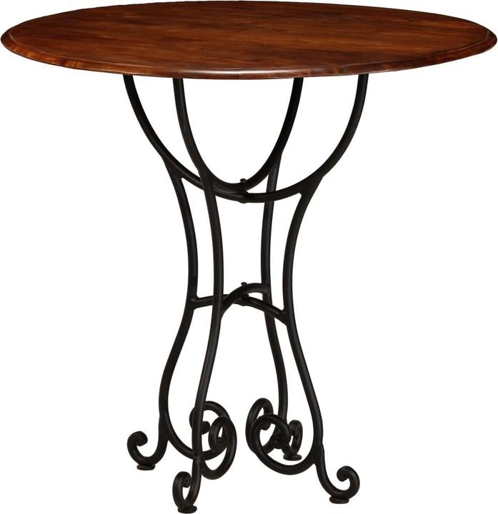 Produktbild VidaXL Essgruppe Esstischset Esszimmertisch Sitzgruppe 5-tlg. Massivholz Akazie (80 x 76 cm)