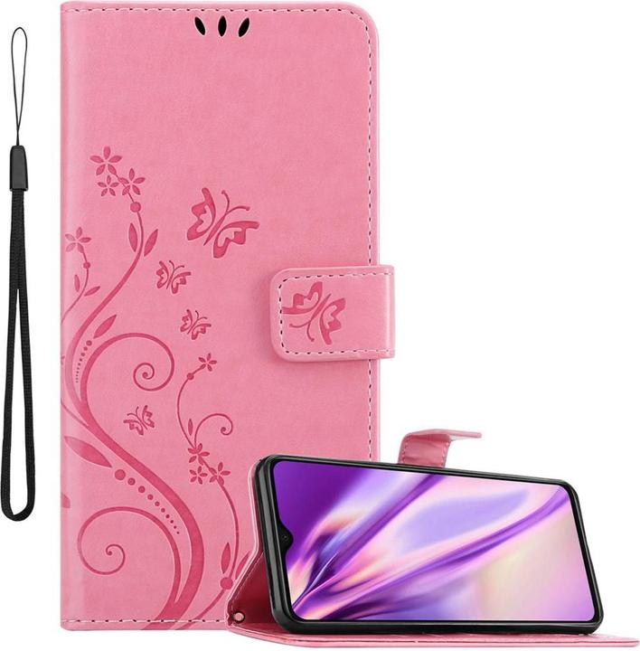 Actual product image Cadorabo Flower Book Cover (Xiaomi Redmi Note 8 Pro)