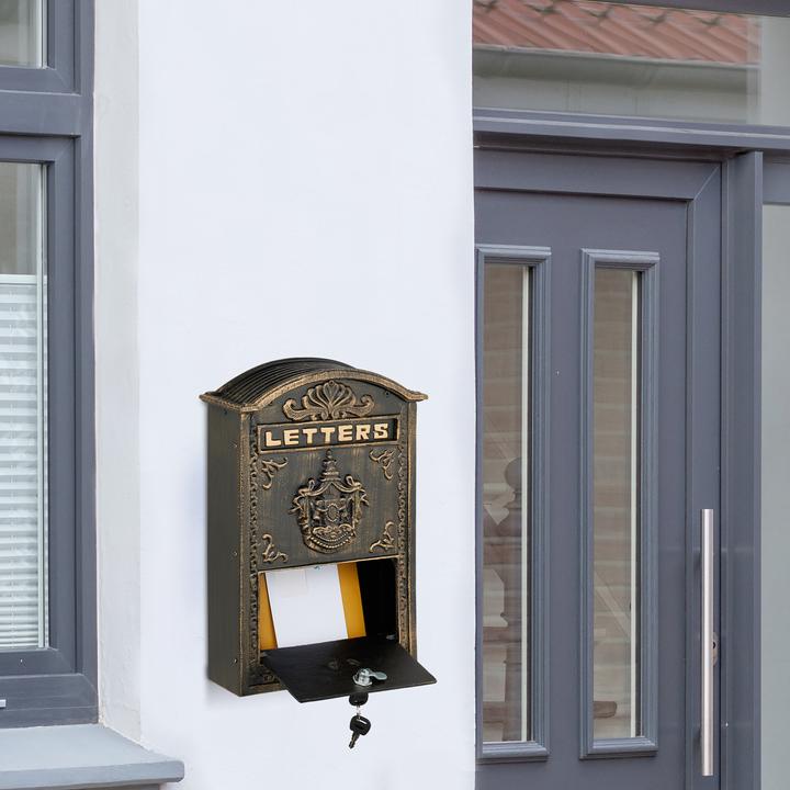 Actual product image Relaxdays Letterbox Vintage