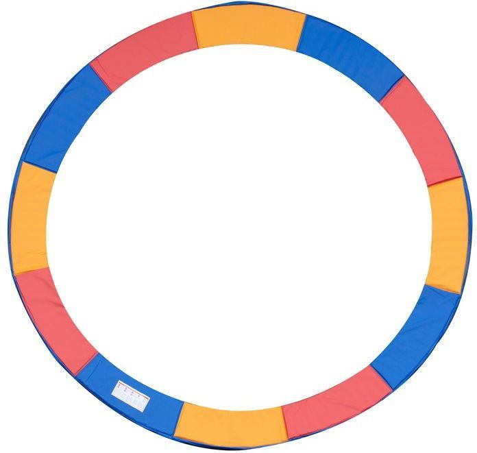 Immagine prodotto Swisshandel24 Copertura bordo trampolino Rete di sicurezza 8ft 10ft 12ft 15ft Copertura bordo: Ø366 cm-Colorato