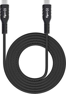 Celly USB-C to USB-C Datakabel (1 m, USB 2.0, 60 W)