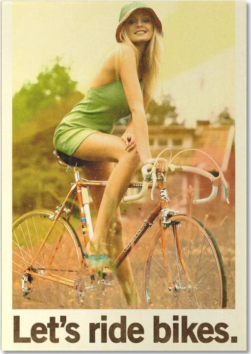Image du produit Juniqe Let's Ride Bikes - Personnes (A5, À rayures)