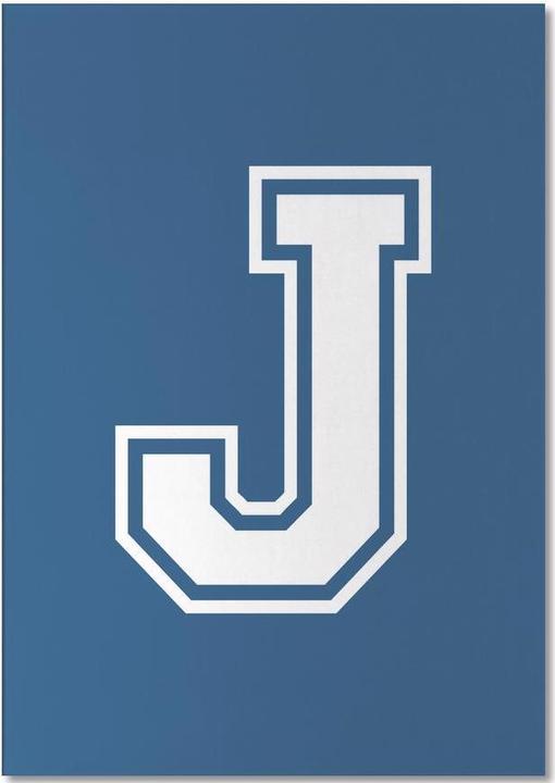Immagine prodotto Juniqe J - Alfabeto e lettere (A5, Righe)