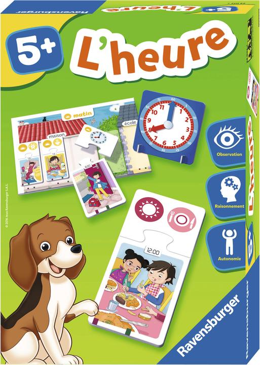 Actual product image Ravensburger L'heure (French)