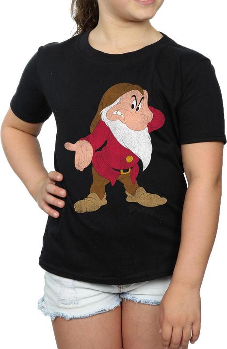 Produktbild Disney Snow White And The Seven Dwarves Classic Grumpy TShirt Mädchen (152, 158)