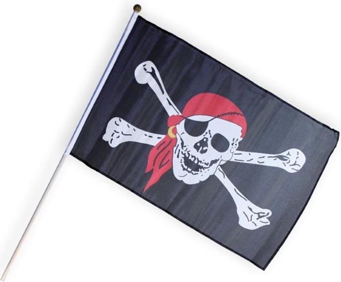 Image du produit Holzspielerei Drapeau pirate petit 3 couleurs