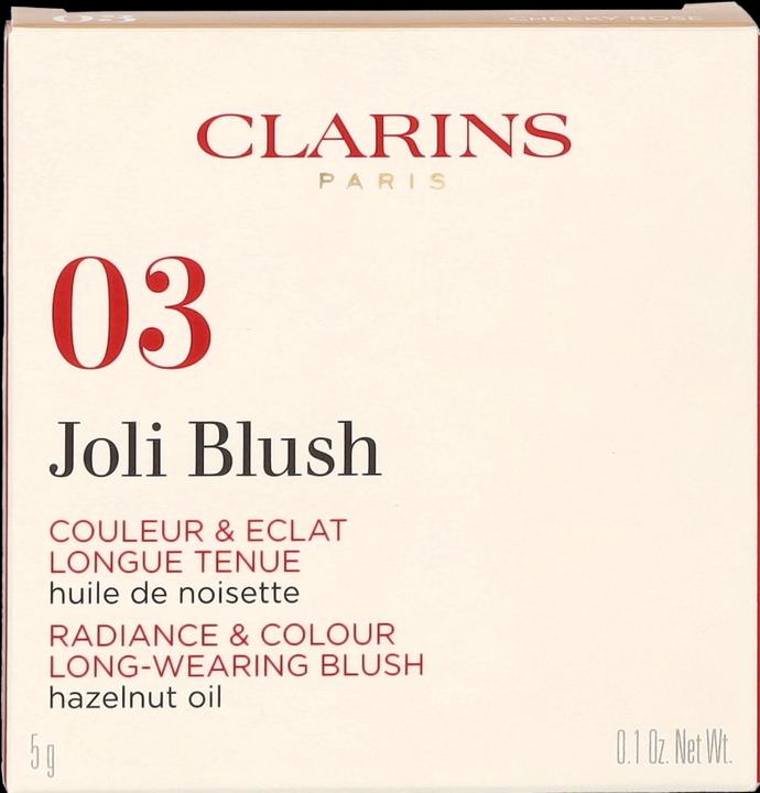 Actual product image Clarins joli blush (Cheeky Rose 03)