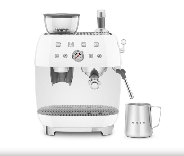 Immagine prodotto Smeg EGF03WHEU Macchina per caffè espresso, completamente automatica, stile anni '50, bianca