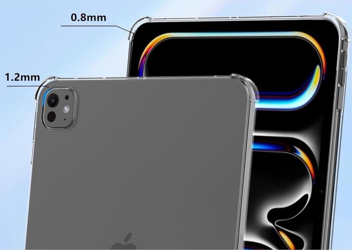 Actual product image Screenguard Crystal Soft Airbag Bumper (iPad Pro 13 2024 (M4))