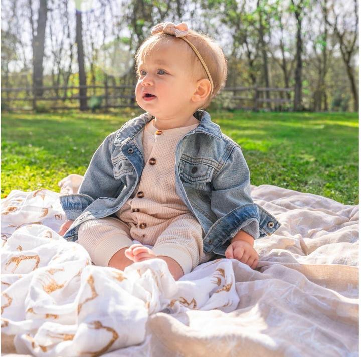 Produktbild aden + anais Mulltuch 4er Set Safari Dream (120 cm, 120 cm)