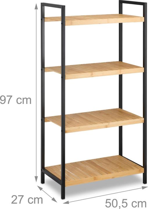 Actual product image Relaxdays Bambus (50 x 27 x 97 cm)