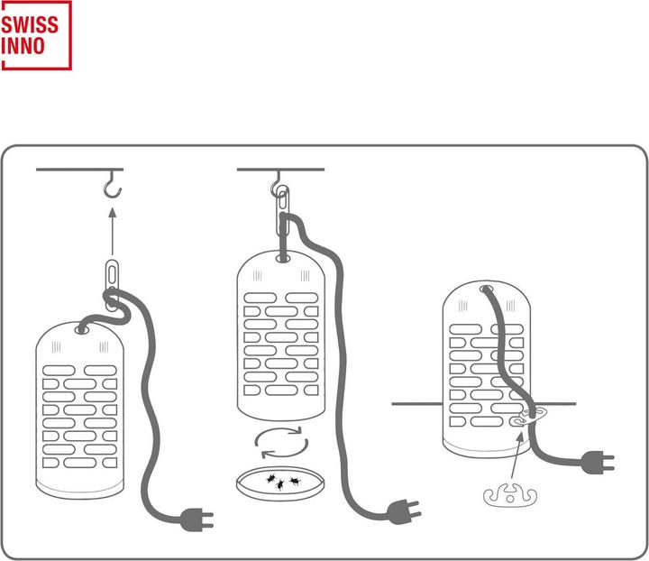 Productafbeelding Swissinno Elektrischer Insekten-Falle LED 3 Watt